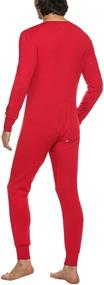 img 1 attached to 🔥 Hotouch Cozy Thermal Pajamas & Underwear