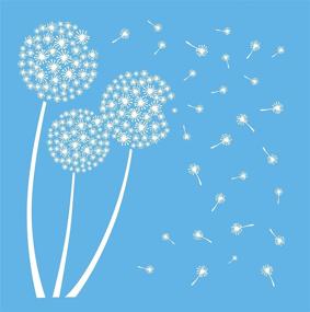img 1 attached to 🎨 Enhance Your Artistic Skills with DecoArt Americana Stencil 12 Inch Dandelion Painting Kit