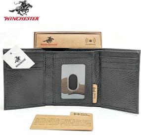 img 3 attached to 🔧 Streamline Your Style with Winchester American Lubbock Trifold Blocking Men's Accessories