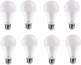 img 2 attached to Equivalent White Dimmable Light 8 Pack