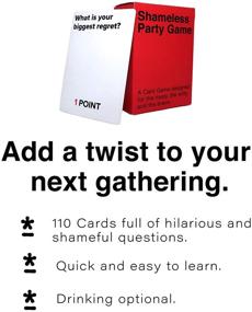 img 1 attached to 🎉 Uninhibited Revelry Game: An Entertaining Question Game to Reveal Your Friends' Shamelessness! Loaded with Hilarious, Outlandish, and Personal Questions!