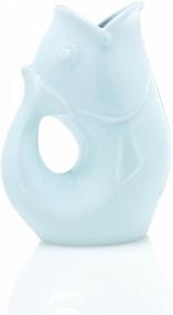 img 1 attached to 🌀 Gurgle Pot - Enchantingly Robin Egg Blue: A Serenade for Your Senses