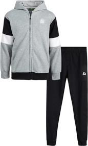 img 4 attached to 👕 RBX Boys Jogger Set Sweatshirt - Boys' Clothing for Ultimate Style and Comfort