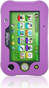 img 3 attached to ACdream LeapPad Ultimate Tablet Case - Leather Protective Cover for LeapPad ACdream Kids Learning Tablet (Purple), specifically for 2017 Release