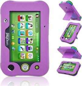 img 4 attached to ACdream LeapPad Ultimate Tablet Case - Leather Protective Cover for LeapPad ACdream Kids Learning Tablet (Purple), specifically for 2017 Release