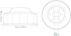 img 1 attached to 🔧 KiWAV ключ для снятия масляного фильтра для Harley-Davidson 76мм x 14 пазов - эффективное решение для замены фильтра