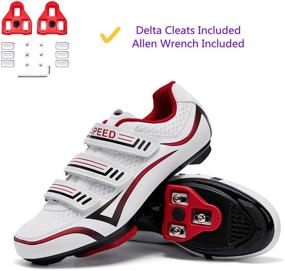 img 3 attached to 🚴 Women's Peloton Indoor Cycling Compatible Shoes for Men