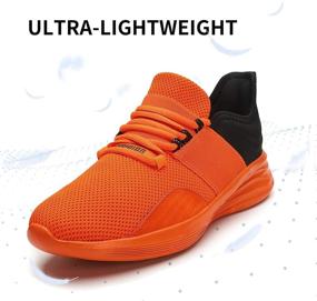 img 1 attached to KULIXIE Athletic Sneakers Lightweight Breathable