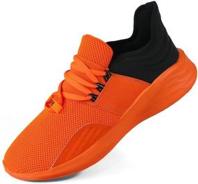 img 2 attached to KULIXIE Athletic Sneakers Lightweight Breathable