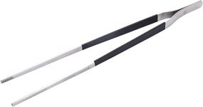 img 3 attached to 🔪 Silver Culinary Tweezer Tongs by Char-Broil: Model 8586712R06