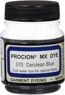 💙 vibrant cerulean blue procion mx dye by deco art jacquard - 2/3 oz logo