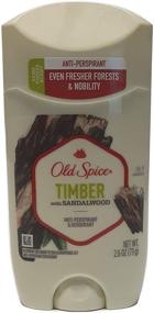 img 2 attached to 🌲 Old Spice Fresher Collection Timber: Набор из 2-х стиков антиперспиранта и дезодоранта объемом 2,6 унций для длительной свежести