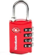 🔒 lock-it-down ll 206 rd tsa-approved combination luggage logo