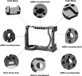 img 3 attached to 📷 MAGICRIG Camera Cage with Cold Shoe for Sony A7RIII /A7III /A7M3 Camera - Enhanced SEO