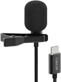 img 4 attached to 🎙️ USB C лавальер-микрофон, Cubilux Type C Lapel Clip MIC для iPad Pro 2020/2018, iPad Air 4-го поколения, Samsung Galaxy S21 Ultra S20 FE, Note 20+/10 Plus 5G, Google Pixel 5 4 3 XL - 5 футов