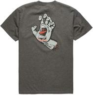 👕 screaming charcoal t shirt (small) from santa cruz logo