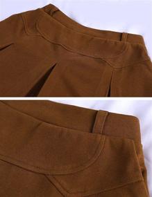 img 1 attached to Tanming Pleated Women's Winter Skirt - Medium Size Clothing for Women