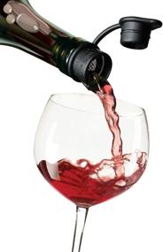img 1 attached to Haley's Corker 5-in-1 Wine Aerator, Stopper, Pourer, Filter, Recorker, 2-Pack Combo (Standard & Screwtop)