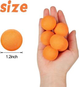 img 3 attached to 🏀 Frienda 24-Piece Power Popper Refill Soft Foam Balls, 1.2 Inch Diameter, Foam Ball Refills