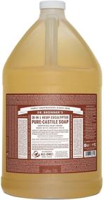 img 1 attached to 🌿 Powerful 1-Gallon Dr. Bronner's Eucalyptus Castile Liquid Soap: A Refreshing Natural Cleansing Solution