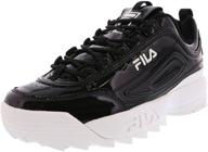 fila disruptor script white navy: stylish men's shoes for a fresh and timeless look logo