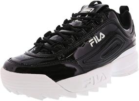 img 4 attached to Fila Disruptor Script White Navy: Stylish Men's Shoes for a Fresh and Timeless Look