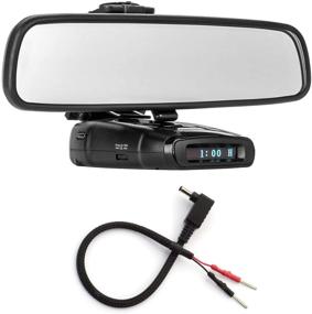 img 3 attached to 📡 Enhanced Radar Detector Mount: Radar Mount Mirror Bracket + Mirror Wire Power Cord for Whistler Radar Detectors (3001108)