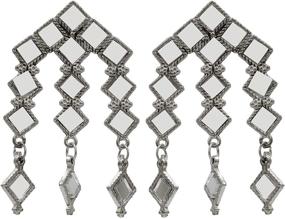 img 2 attached to Crunchy Fashion Jewellery Oxidized Necklace Women's Jewelry for Jewelry Sets