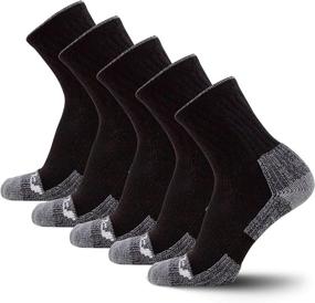 img 4 attached to Kids Hiking Outdoor Socks Comfortable Outdoor Recreation