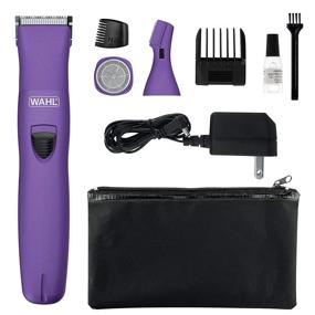 img 4 attached to 🔌 Wahl Pure Confidence Rechargeable Electric Trimmer, Shaver, & Detailer for Smooth Face, Underarm, Eyebrow, & Bikini Area Grooming – Model 9865-100