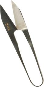 img 1 attached to Black Finish Kotobuki Traditional Japanese Thread Scissors with Short Blade