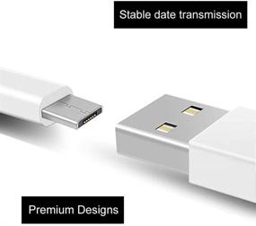 img 3 attached to 🔌 20FT Power Extension Cable 2-Pack for Security Camera - Compatible with Yi Camera, NestCam Indoor, Blink, Amazon Cloud Cam - USB to Micro USB Charging Cable