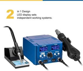 img 3 attached to PROSTORMER Soldering Station Temperature Control and Desoldering Tool: Enhanced Performance for Precision Soldering