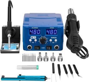 img 4 attached to PROSTORMER Soldering Station Temperature Control and Desoldering Tool: Enhanced Performance for Precision Soldering