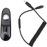 enhanced jjc s-f3 shutter release remote compatible with fujifilm x-t1 finepix s1 x-e2 x-m1 x-a1 x-q1 x100t x30, ideal replacement for rr-90 logo