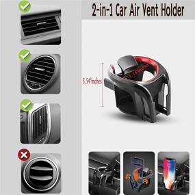 img 2 attached to YIEUS Universal Cellphone Vehicle Compatible Car Electronics & Accessories