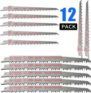 🪚 12-pack wood pruning saw blades for reciprocating/sawzall saws - 9-inch 5-pack and 6-inch 7-pack logo