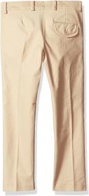 img 1 attached to 👖 Boys' Clothing: Isaac Mizrahi Stretch Cotton Chino Pants