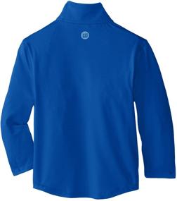 img 1 attached to 👕 Wes Willy Performance Quarter-Zip Pullover for Boys: Comfortable Clothing and Sweaters