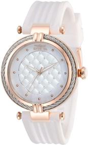 img 4 attached to Invicta Womens Stainless Quartz Polyurethane Women's Watches