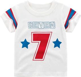 img 3 attached to MSSMART Toddler Boys Summer T-Shirts: Stylish 3-Pack Short Sleeve Tops for Size 2-7T