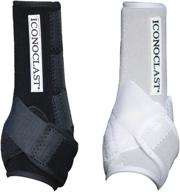 👢 enhanced support: iconoclast hind tall orthopedic boots - white l logo