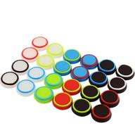 12 pair beautymood noctilucent thumb grips caps for ps3 / ps4 / ps2 / xbox 360 / xbox one - 12 colors logo
