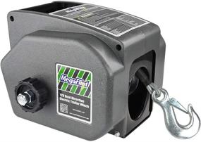 img 4 attached to 🚤 Megaflint Trailer Winch: Reversible Electric Winch for Boats up to 6000 lbs - 12V DC, Power-in, Power-Out, and Freewheel Operations - 30% More Winching Power than Regular 6000 lbs Winch (5000lbs Marine)