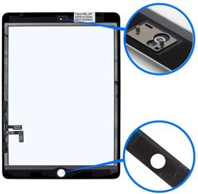img 1 attached to 📱 iPad 5 2017 Touchscreen Digitizer Replacement - Includes Tool Kit - White, 9.7 Inch Display Glass Assembly
