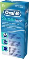 🦷 oral-b super floss 600 pre-cut pieces (pack of 12) logo