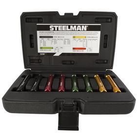 img 2 attached to Steelman 8-Piece Wheel Hanger Set: Securely Mount Wheels with M12 x 1.5, M14 x 1.5, M14 x 1.25, and M12 x 1.75 Sizes