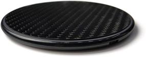 img 3 attached to 📱 Reveal Shop Wireless Charger Pad: Carbon Fiber Design - Qi Certified, Fast Charging - Compatible with iPhone 12/11/11Pro/XS Max/XR/XS/X/8/8Plus, Galaxy S6 to S10, S20 - Cable Included (Black)