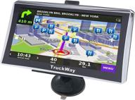 🚚 truckway gps pro series model 720 - 7" грузовой gps для водителей грузовиков. навигация по всей жизни. карты северной америки (сша + канада) 3d и 2d карты, сенсорный экран, пошаговые указания. логотип