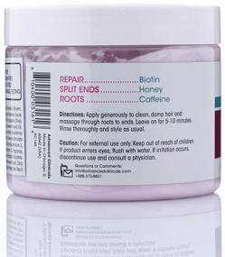img 2 attached to 🌿 Advanced Clinicals Biotin Anti-Breakage Hair Repair Mask: Strengthen Your Color-Treated Hair with Deep Conditioning, Manuka Honey & Caffeine. Hydrating and Restoring Weak Hair - 12 Oz